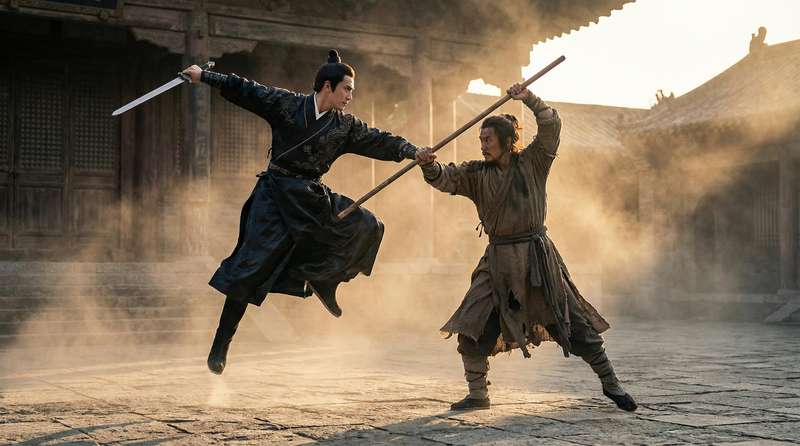 丁字裤视频-武侠动作短片