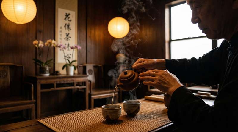 丁字裤文化视频-茶道